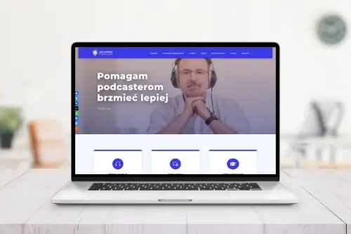 Zrzut ekranu strony Jak zrobić podcast